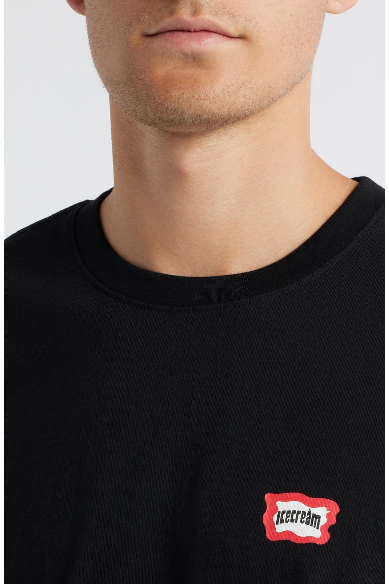 Cabbage Graphic T-Shirt, Alternate, color, BLACK