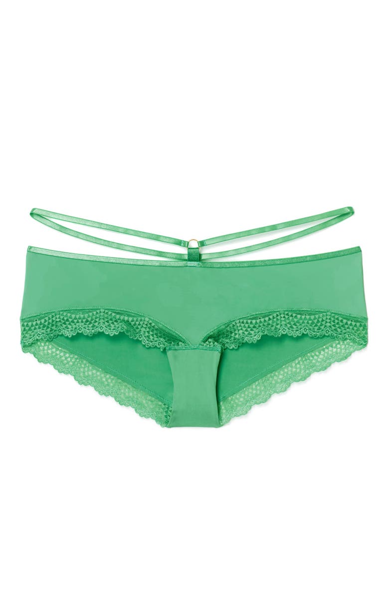 Adore Me Marca Hipster Panties, Alternate, color, Medium Green