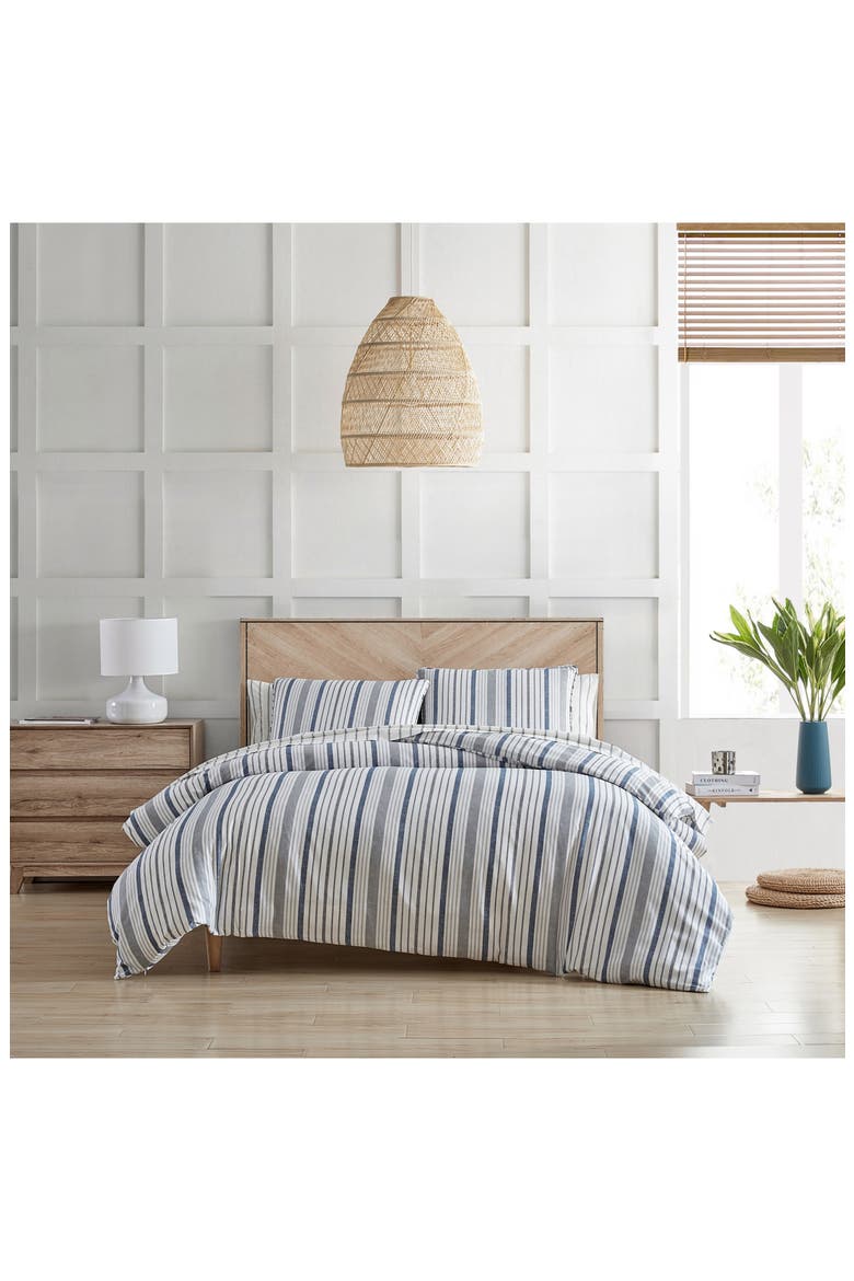 Conrad Cotton Sateen 200 Thread Count Duvet Set, Alternate, color, GREY
