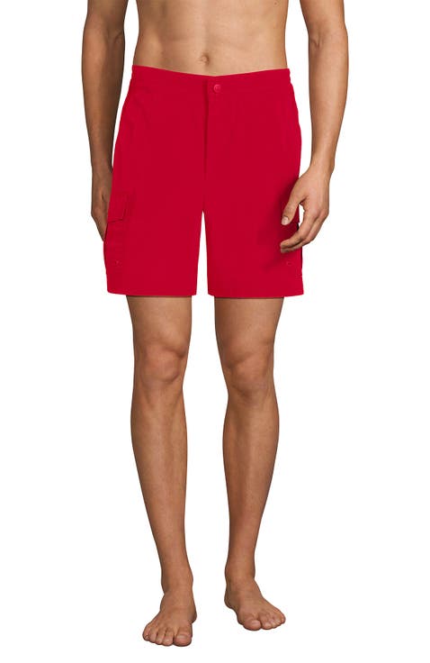 7" Quick Dry Cargo Swim Short