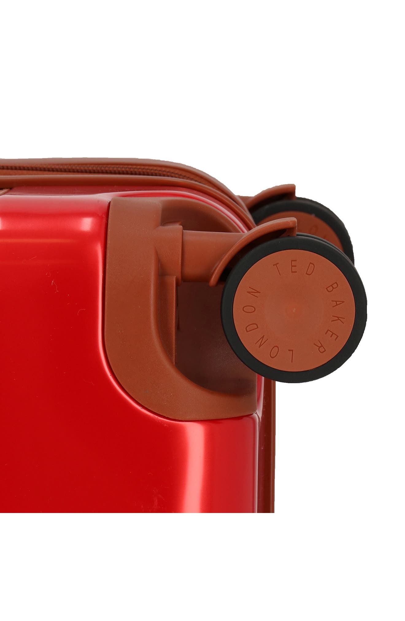 Ted Baker Bolton 3-Piece Hardside Spinner Luggage Set, Alternate, color, Red