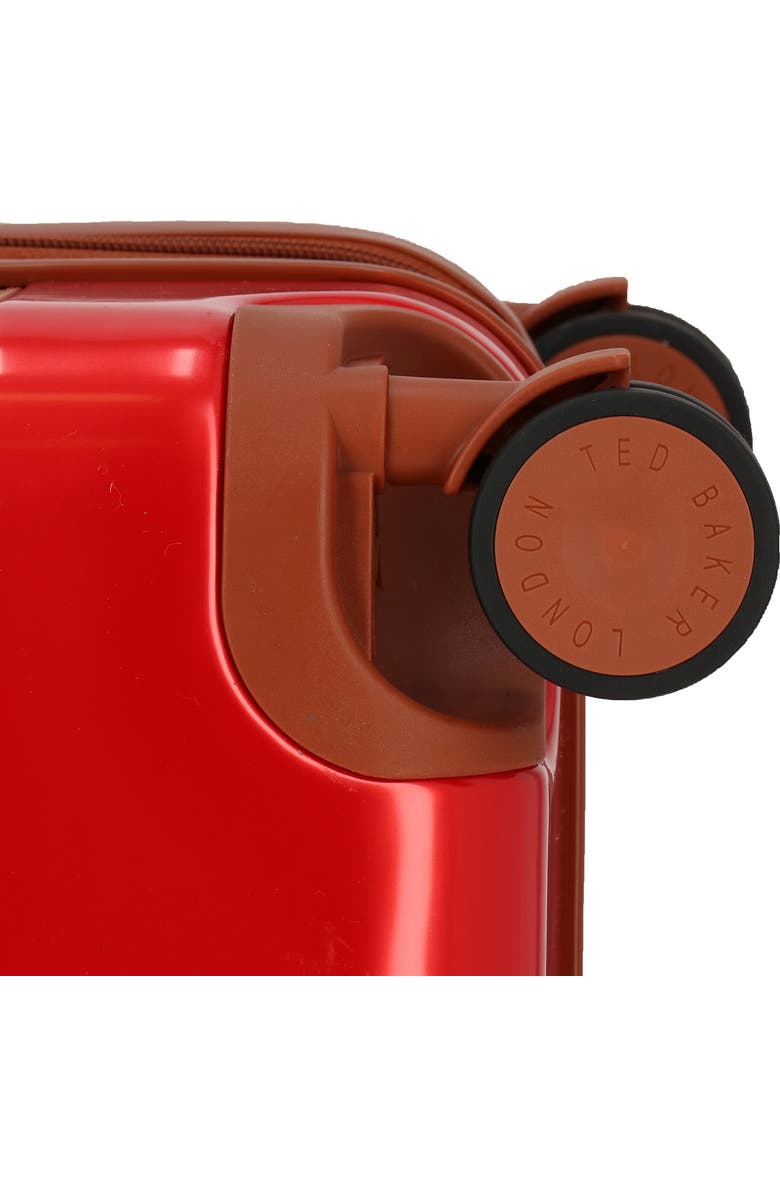 Ted Baker Bolton 3-Piece Hardside Spinner Luggage Set, Alternate, color, Red