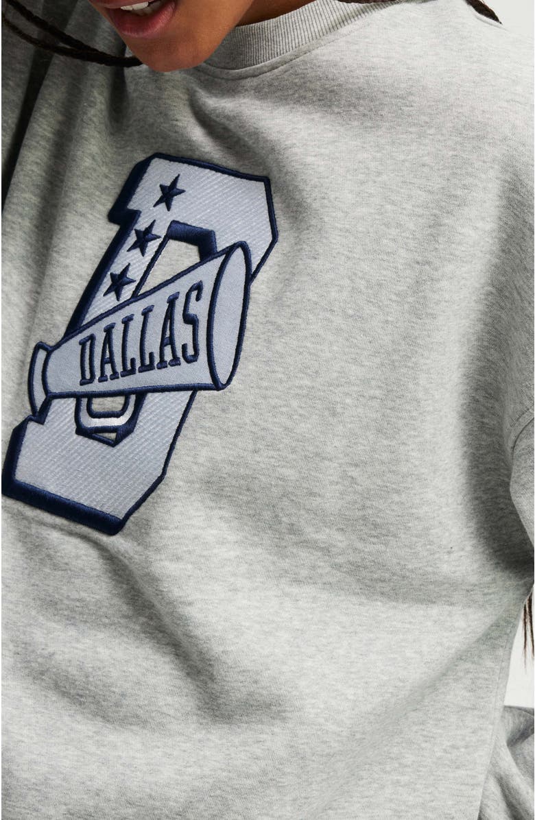 Cotton On Dallas Cowboys Crew Sweatshirt, Alternate, color, 