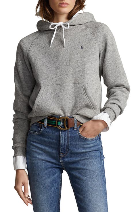 Shrunken Fit Fleece Hoodie