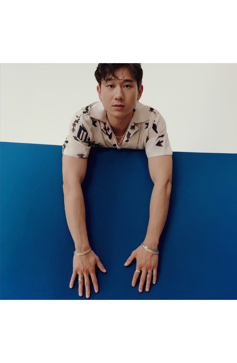 LOUPN Resilience Chain Bracelet, Alternate, color, Silver