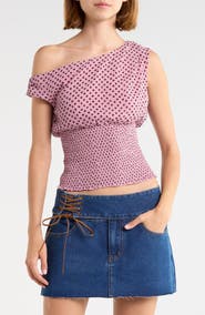 Princess Polly Ready to Party Off the Shoulder Top