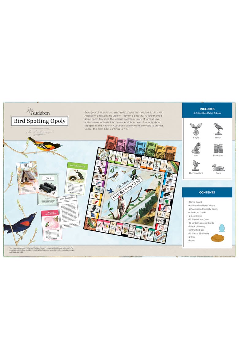 Audubon Opoly, Alternate, color, Multicolor