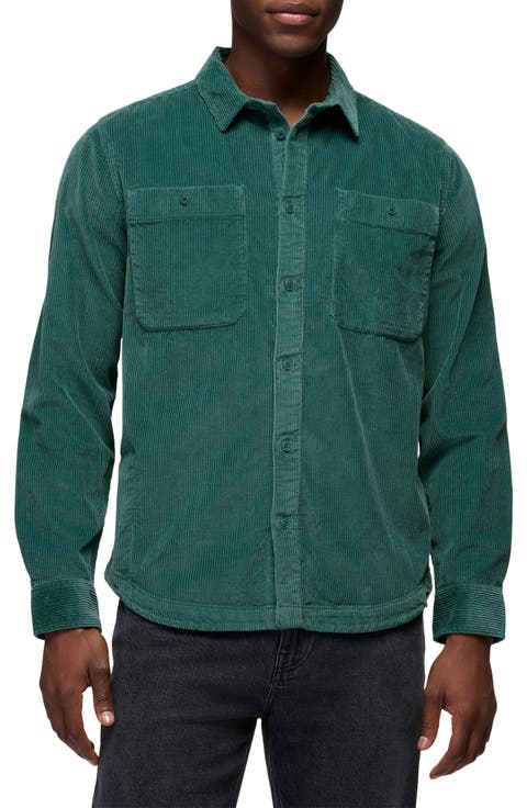 Ridgecrest Long Sleeve Organic Cotton Corduroy Shirt