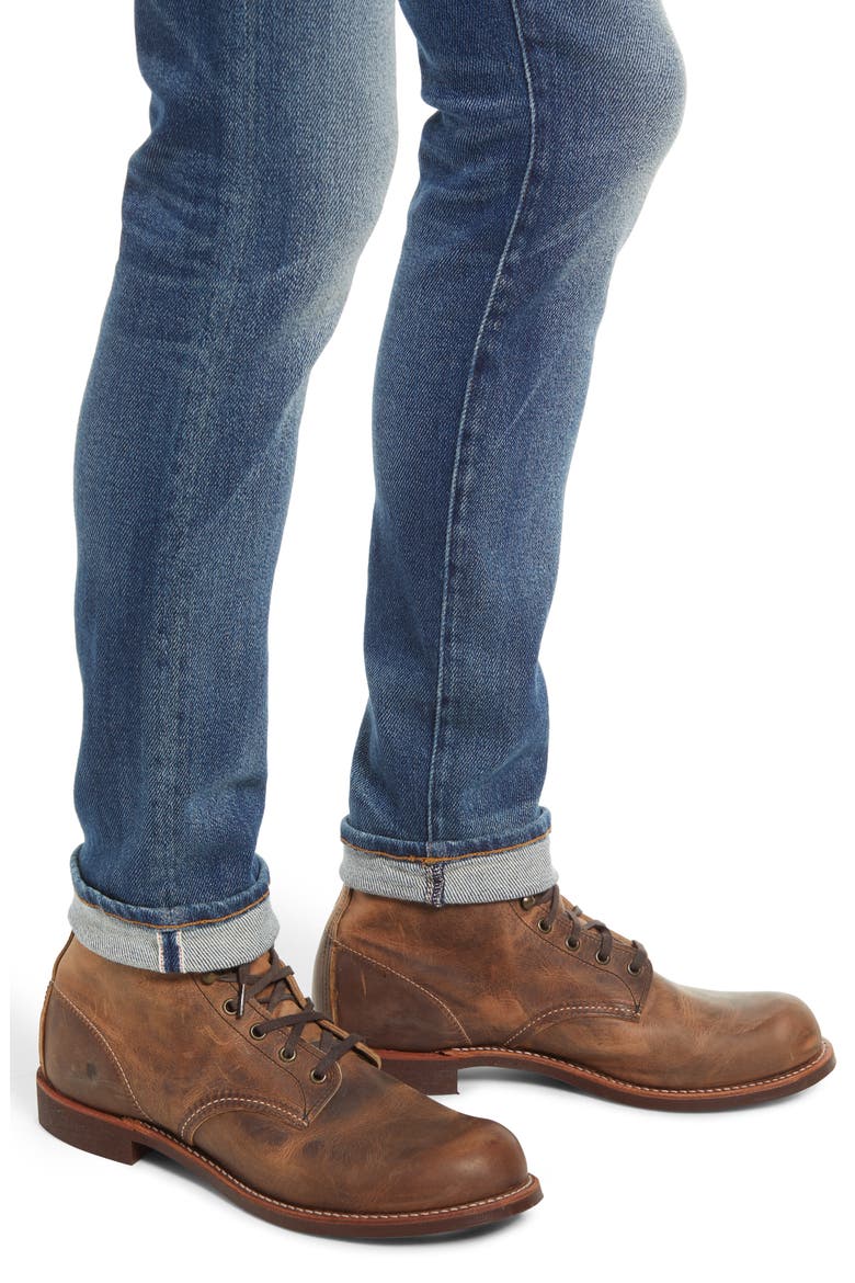 The Pen Slim 11.5-Ounce Stretch Selvedge Jeans, Alternate, color, YOKO