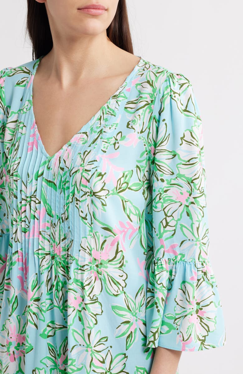 Lilly Pulitzer<sup>®</sup> Danika Floral Minidress, Alternate, color, Multi Sun Of A Bun