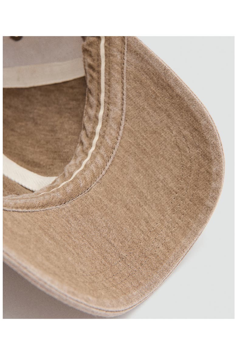 Cotton Twill Baseball Cap, Alternate, color, BEIGE