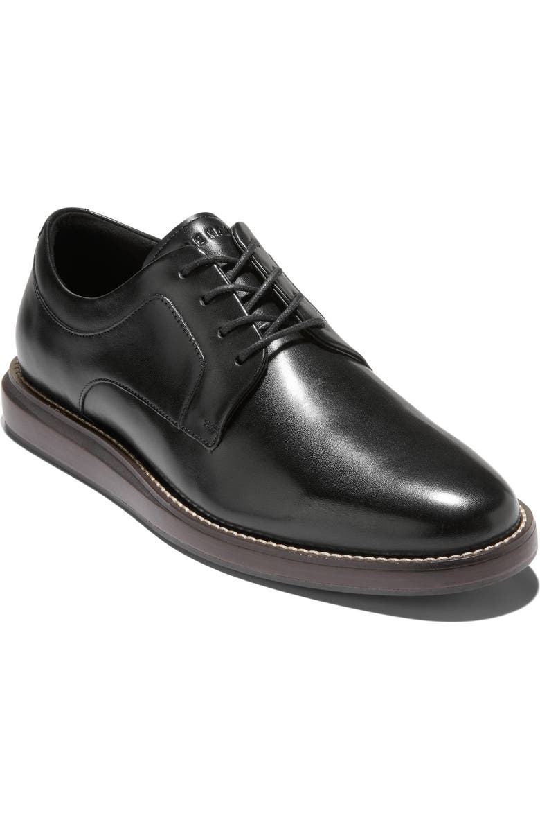 Cole Haan Grand Neoclassic Plain Toe Derby, Main, color, Black / Dk Natural