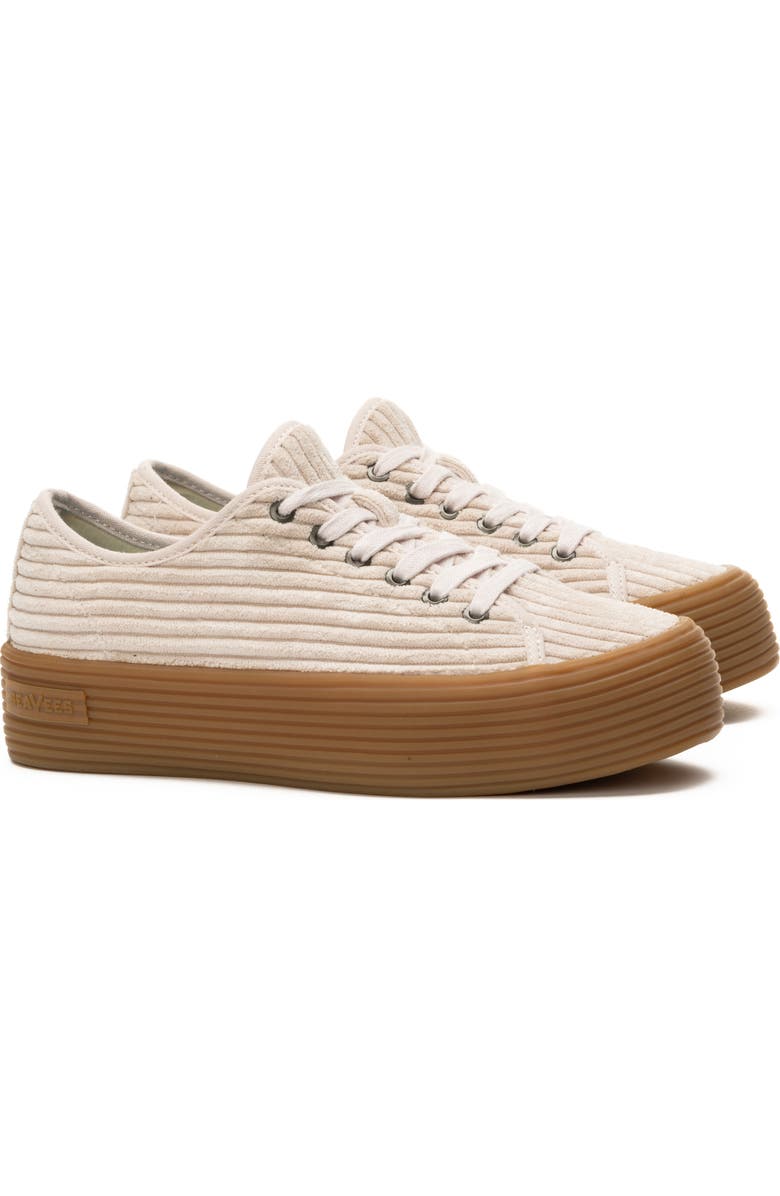 SeaVees Monterey Corduroy Platform Sneaker, Main, color,