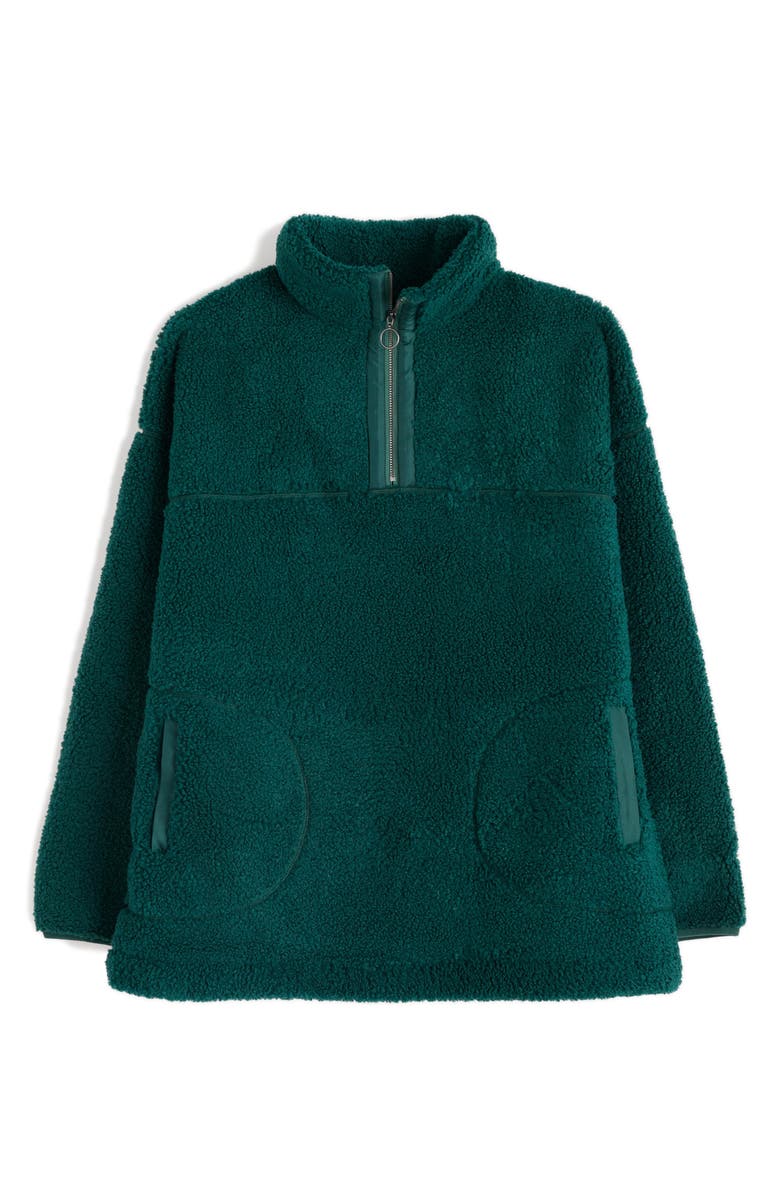 Seasalt Cornwall Barnaloft Fleece Pullover, Alternate, color, Verte