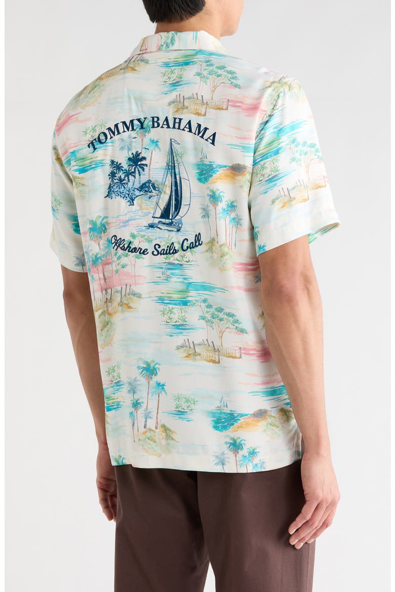 Collector's Series 2025 Offshore Sails Call Silk Camp Shirt, Alternate, color, CONTINENTAL
