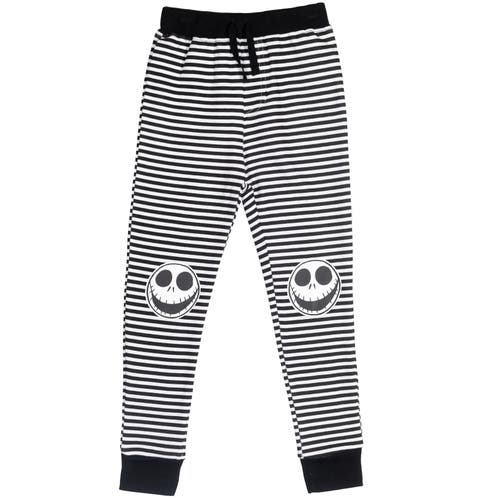 Disney Jack Skellington Nightmare Before Christmas Fleece Hoodie & Pants Set In Black