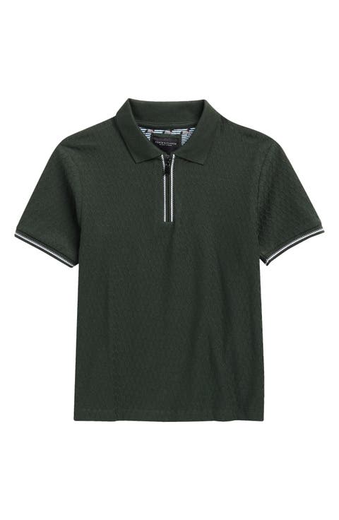 Kids' Tipped Cotton Knit Polo (Little Kid)