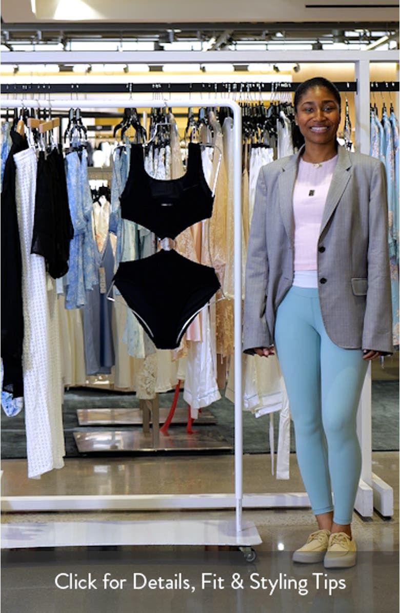 Cutout One-Piece Swimsuit, sales video thumbnail