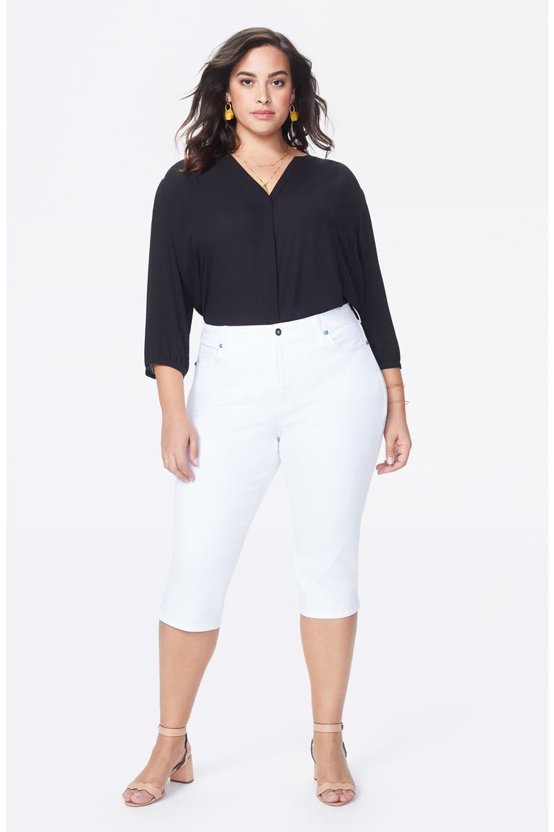 Skinny Capri Jeans, Alternate, color, OPTIC WHITE