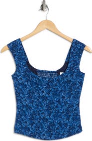 Reformation Navi Sleeveless Crop Top