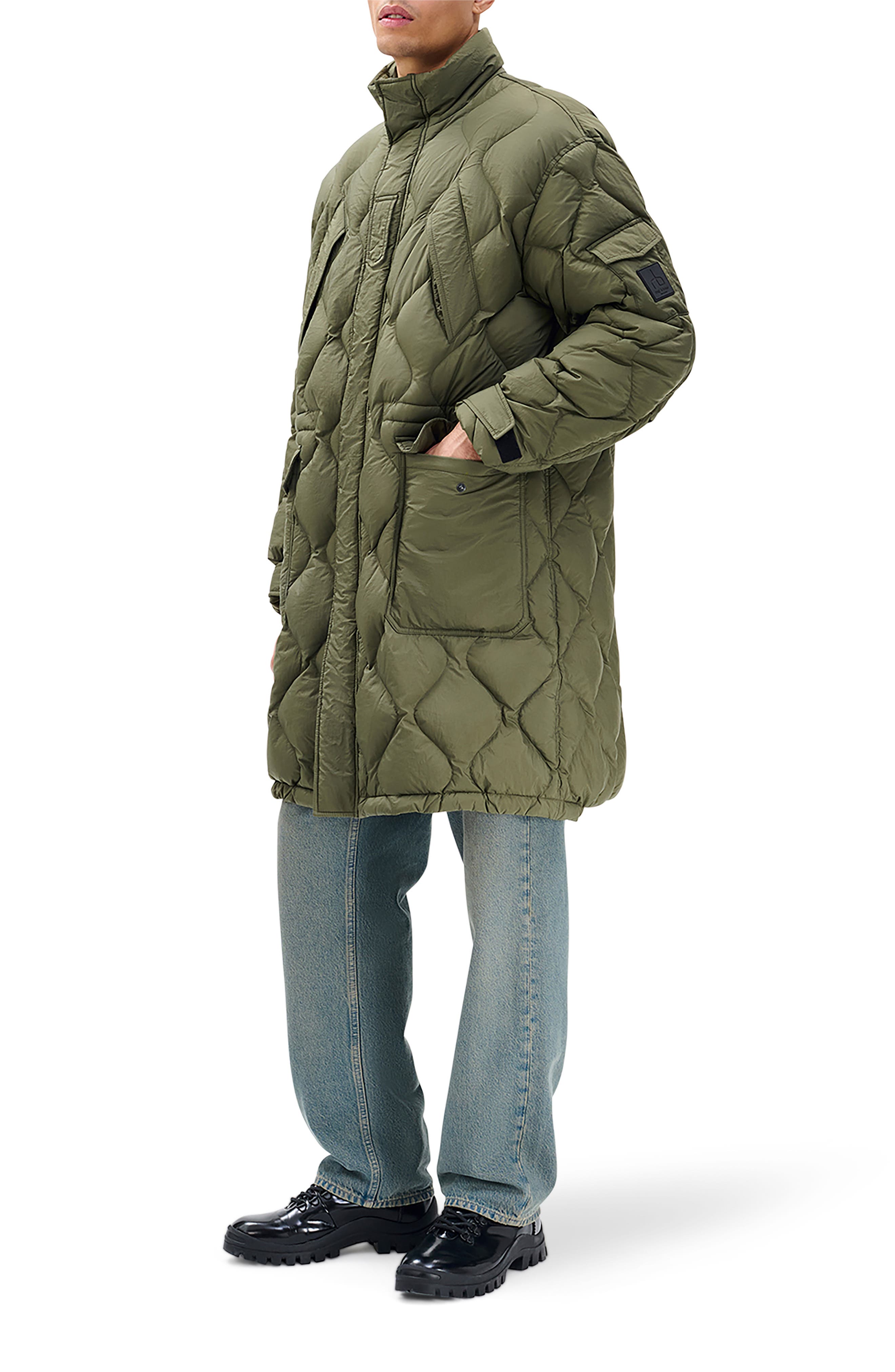 rag & bone Dane Quilted Down Parka (Men) | Nordstromrack