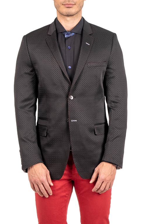 Maceoo Socrate Evo Resistance74 Jacquard Check Blazer