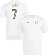 adidas Men's adidas Son Heung-Min White LAFC Pre-Game T-Shirt