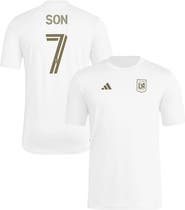 adidas Men's adidas Son Heung-Min White LAFC Pre-Game T-Shirt