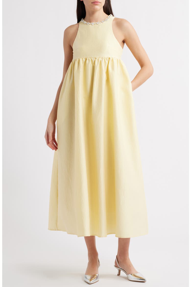 Darya Jewel Neck Sleeveless Midi Dress (Women) | Nordstromrack