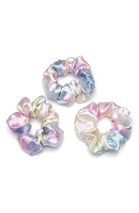 3-Pack Silk Scrunchies