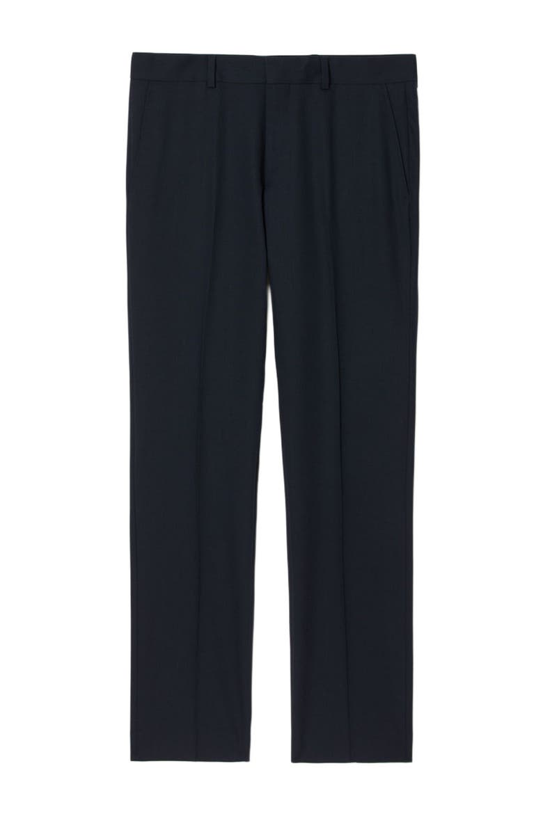 Wool suit trousers, Alternate, color, Navy blue