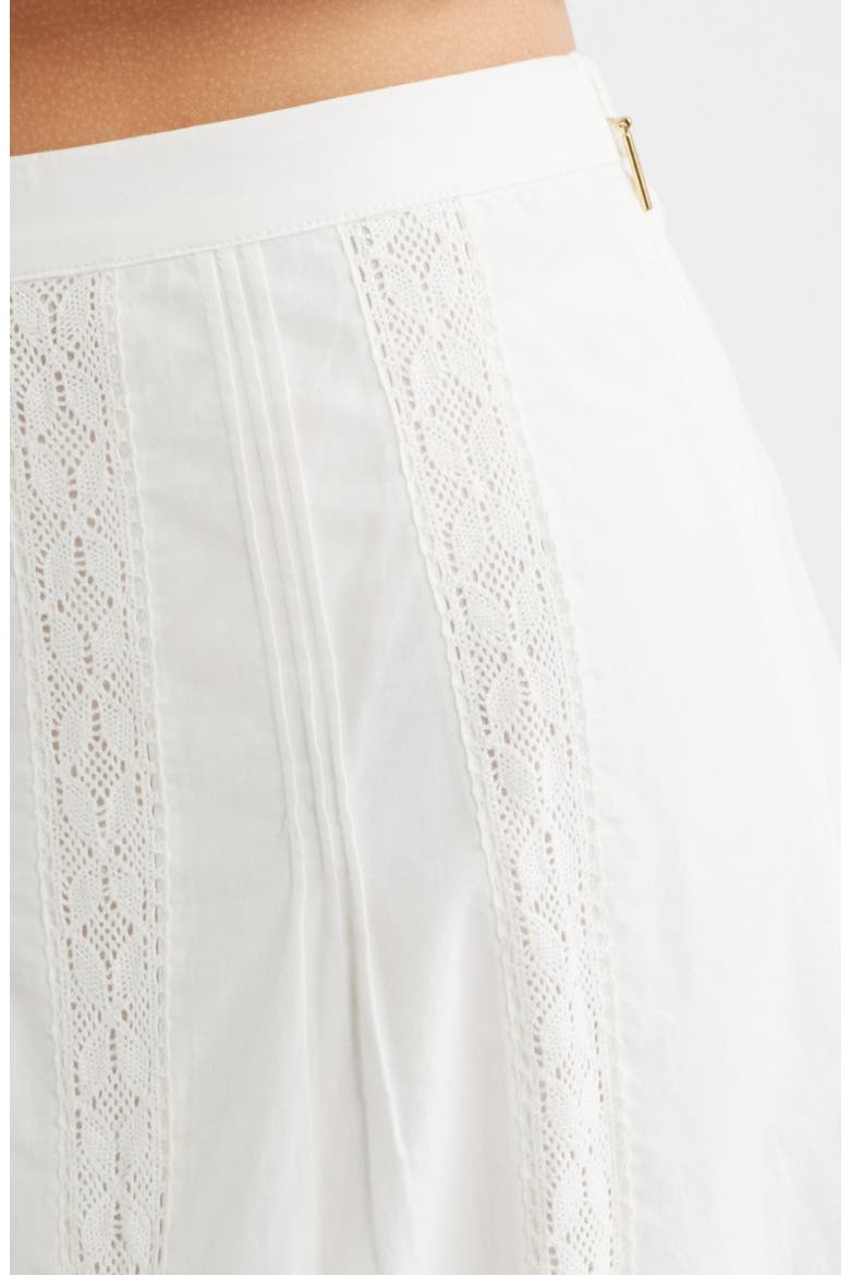 Aylin Midi Skirt, Alternate, color, IVORY