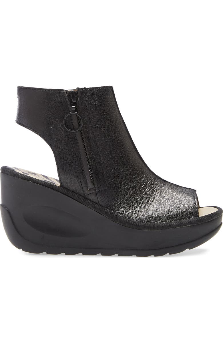 Fly London Jape Wedge Sandal, Alternate, color,