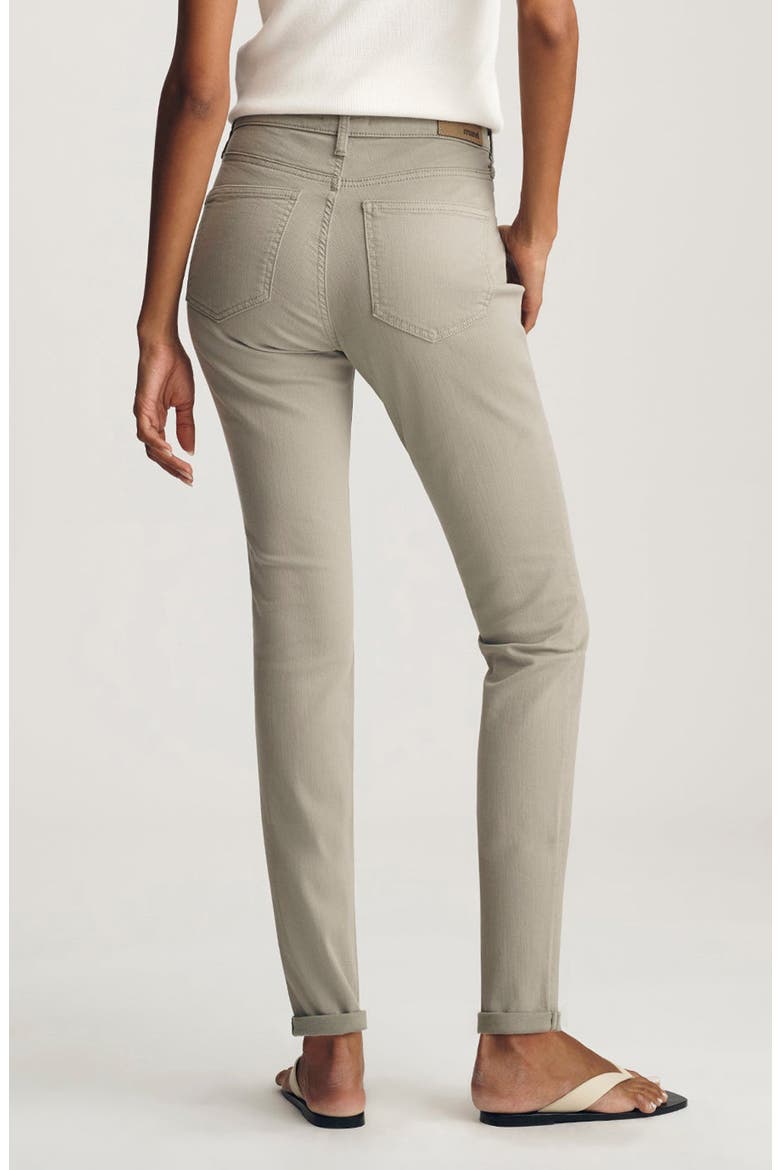 Kathleen Mid Rise Slim Boyfriend Jeans, Alternate, color, DESERT SAGE FLEX BLUE