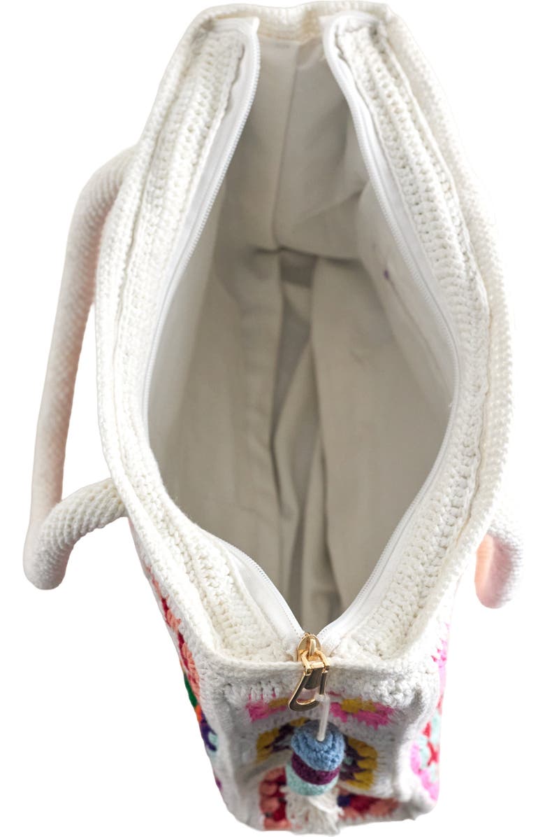 Solomon & Sage Classic Regular Work Crochet Bag, Alternate, color, Multi Color