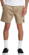 RVCA Escape Elastic Cord II Floral Corduroy Shorts