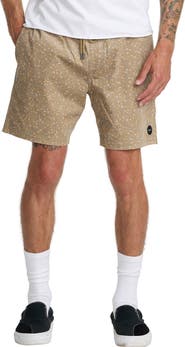 RVCA Escape Elastic Cord II Floral Corduroy Shorts