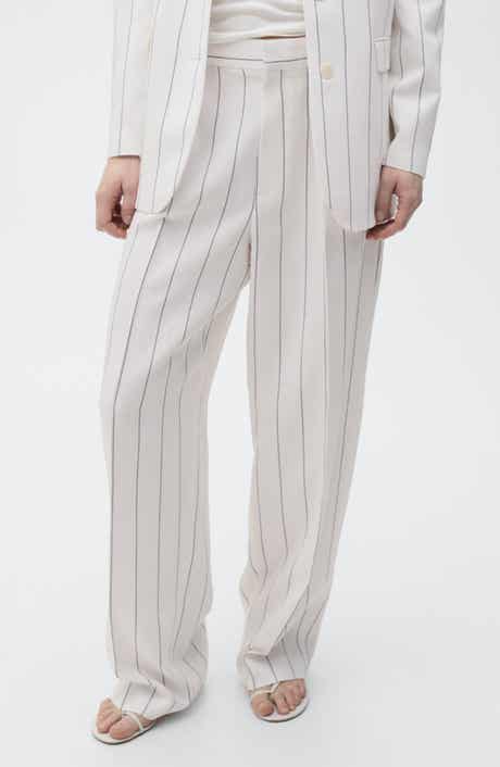 Stripe Suit Pants