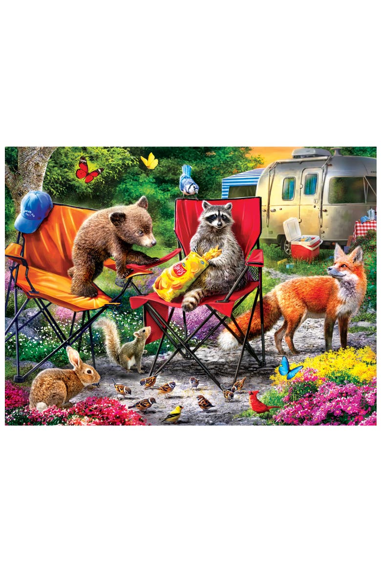 Snack Bandits 300 Piece Jigsaw Puzzle, Alternate, color, Multicolor
