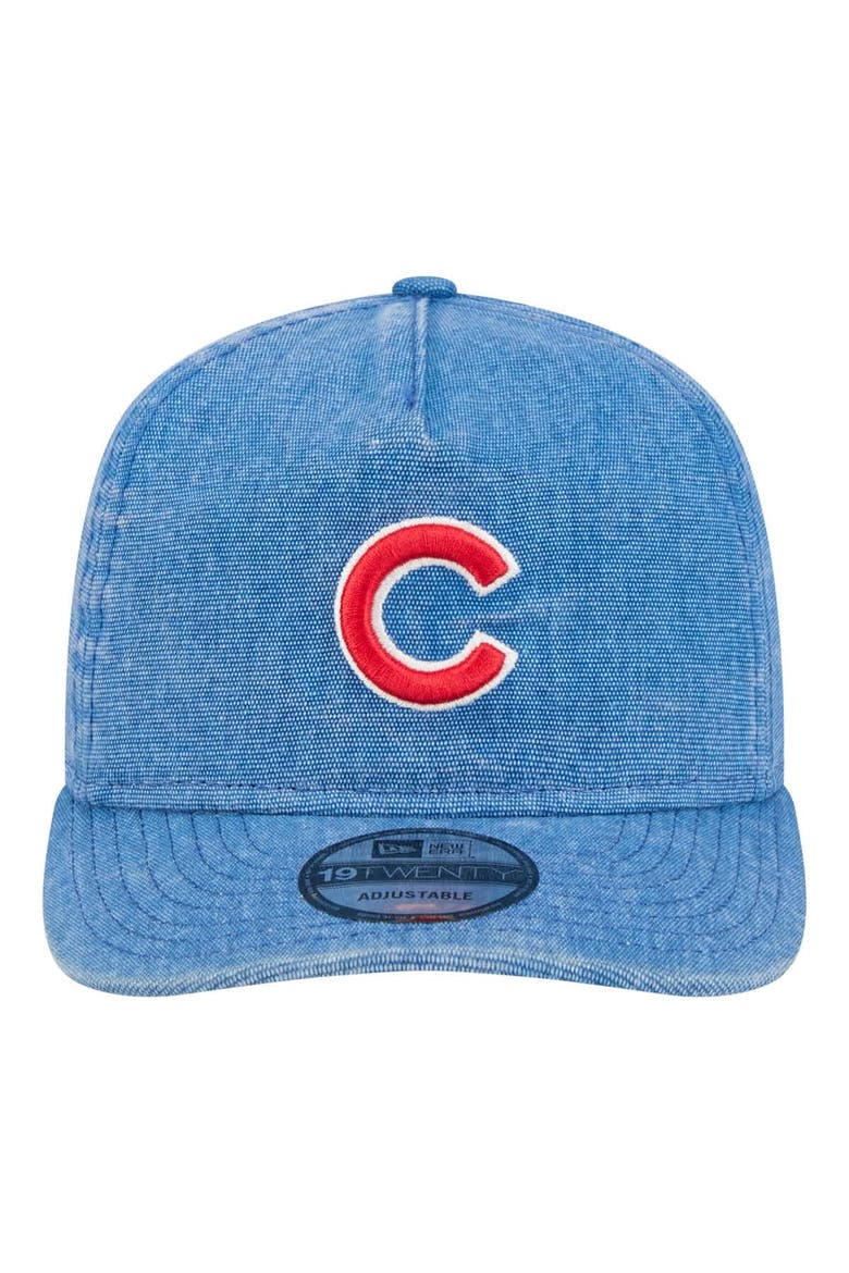 Men's New Era  Royal Chicago Cubs  Denim Classic 19TWENTY Adjustable Hat, Alternate, color, Royal