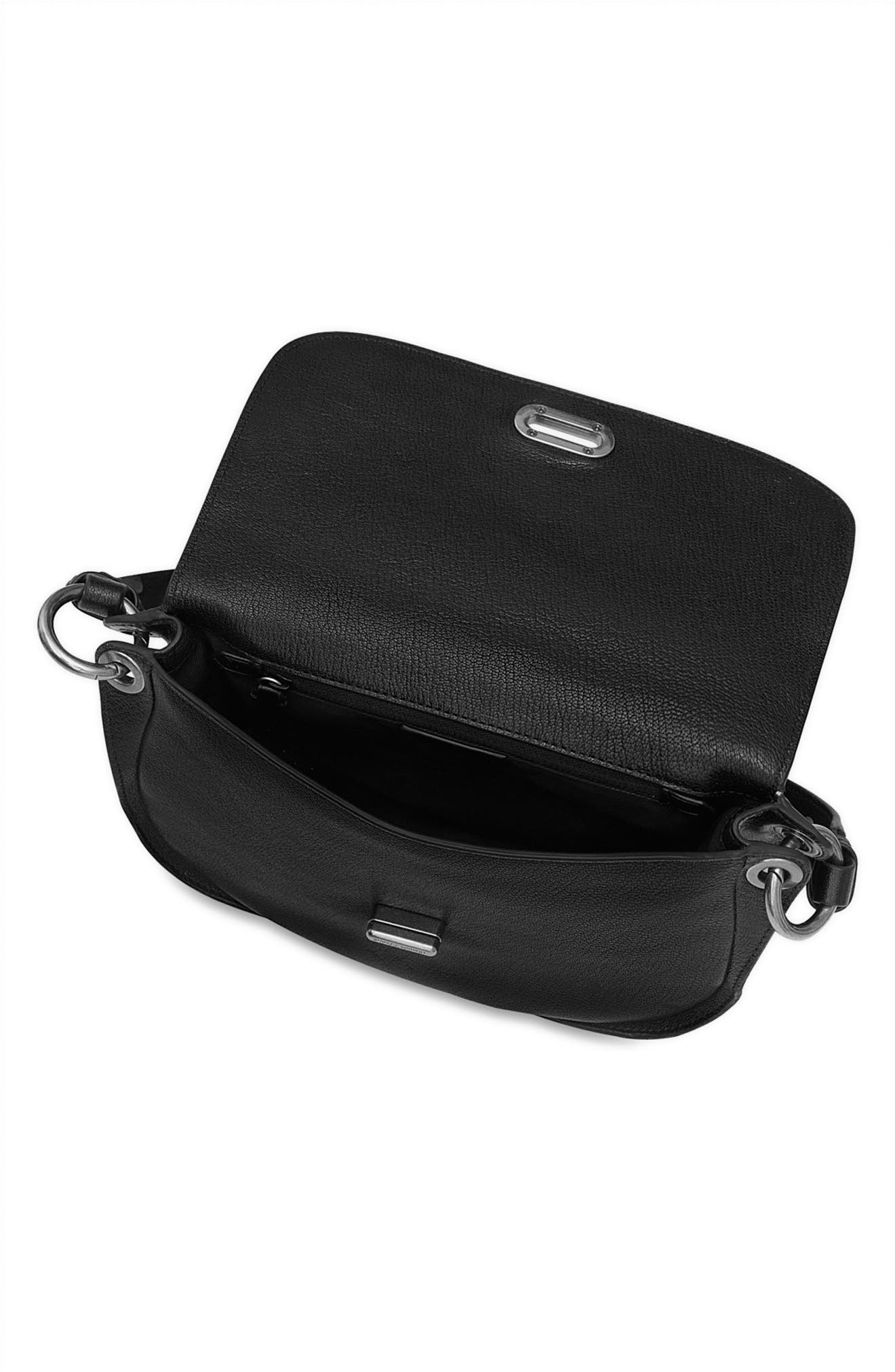 Rebecca Minkoff Bryce Crossbody Bag, Alternate, color, Black