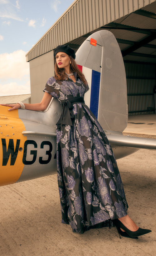 Temperley London Bridget Gown In Multi