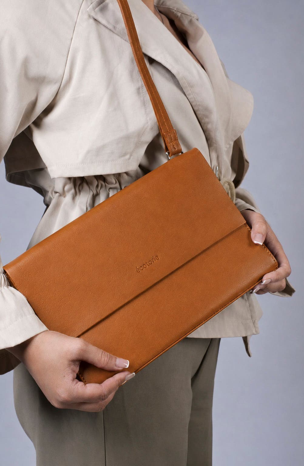 Betty Leather Crossbody Bag, Alternate, color, CARAMEL