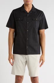 TravisMathew Windy Bay Short Sleeve Button-Up Shirt