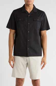 TravisMathew Windy Bay Short Sleeve Button-Up Shirt