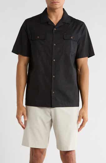 TravisMathew Windy Bay Short Sleeve Button-Up Shirt