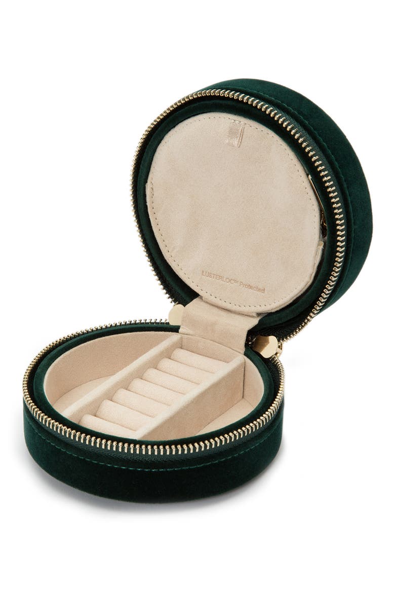 Zoe Travel Round, Alternate, color, FOREST GREEN