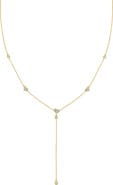 Bony Levy 18K Gold Monaco Diamond Y-Necklace