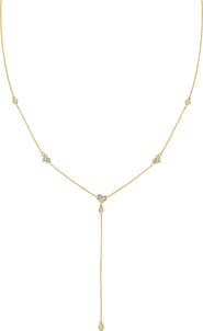 Bony Levy 18K Gold Monaco Diamond Y-Necklace