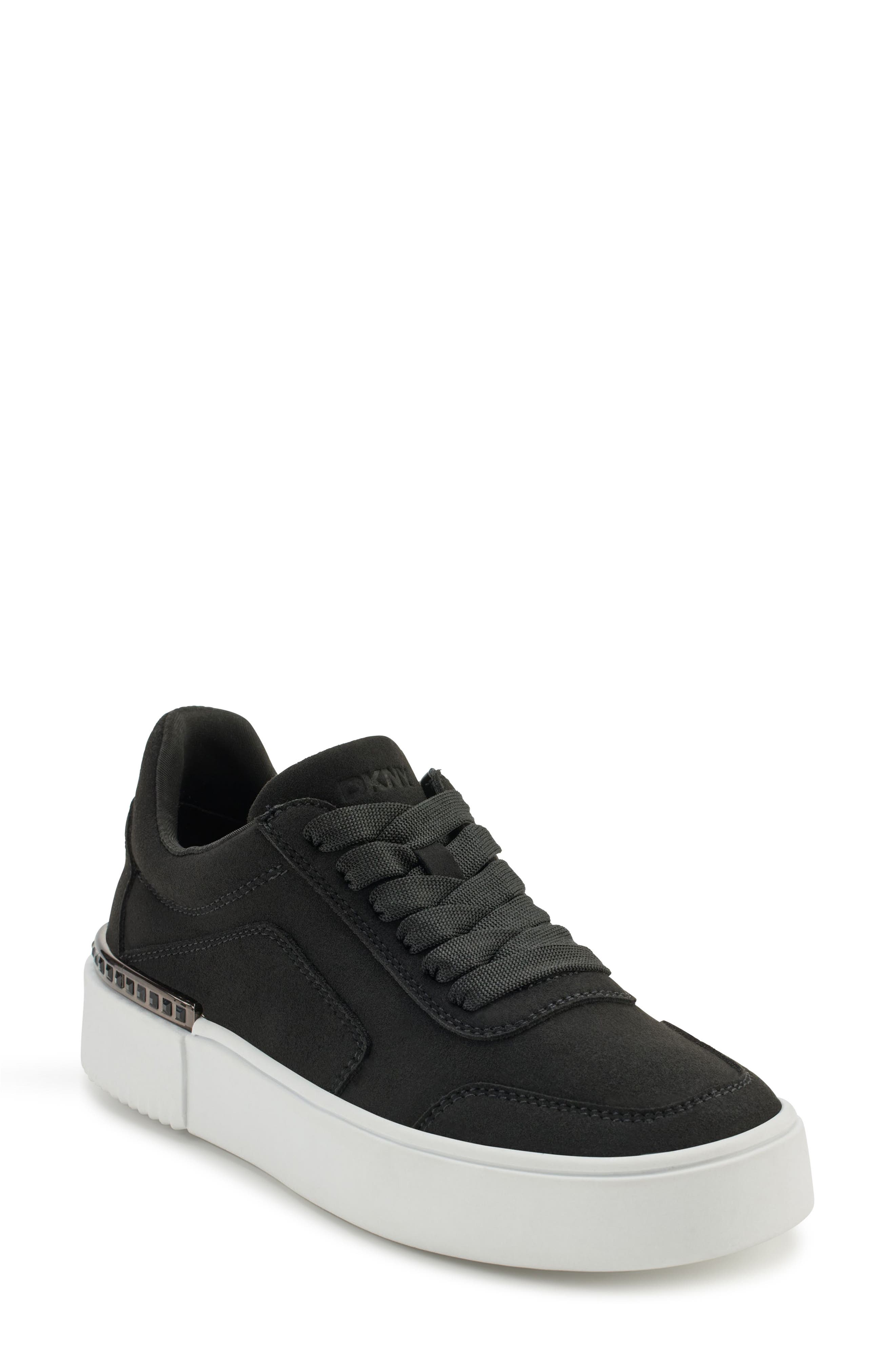 DKNY Beverly Platform Sneaker, Main, color, Black